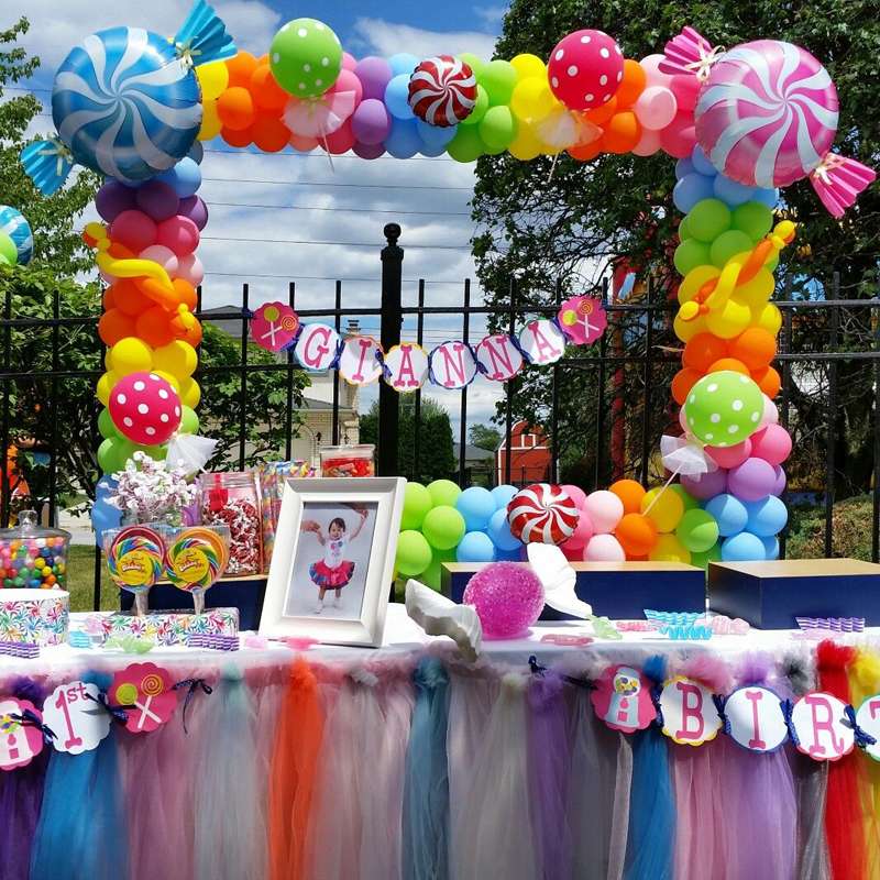 Candy Theme Birthday Decorations